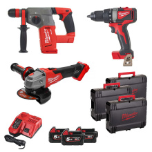 PACK 3 MACHINES MILWAUKEE 18V/5A COMPRENANT: